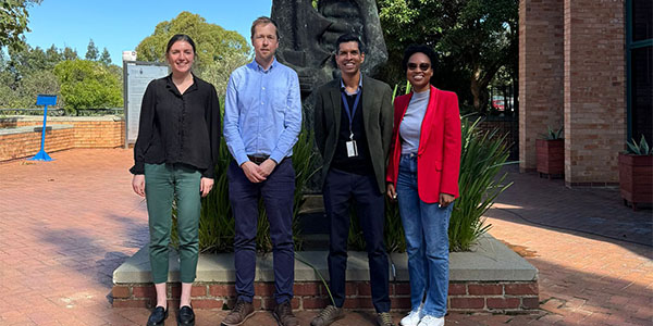 L_R IMPRINT Dr Emily Prendergast, Assoc.Prof David Lawrence, Prof. Nelesh Govender, Ms Tshiamo Mmotsa PhD student 600x300.